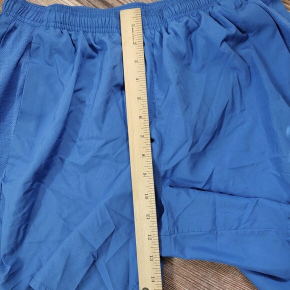 Nike Running Shorts Mens Large 6" Blue Challenger Lined Dri-Fit Gym AJ7687-402 - Picture 4 of 11